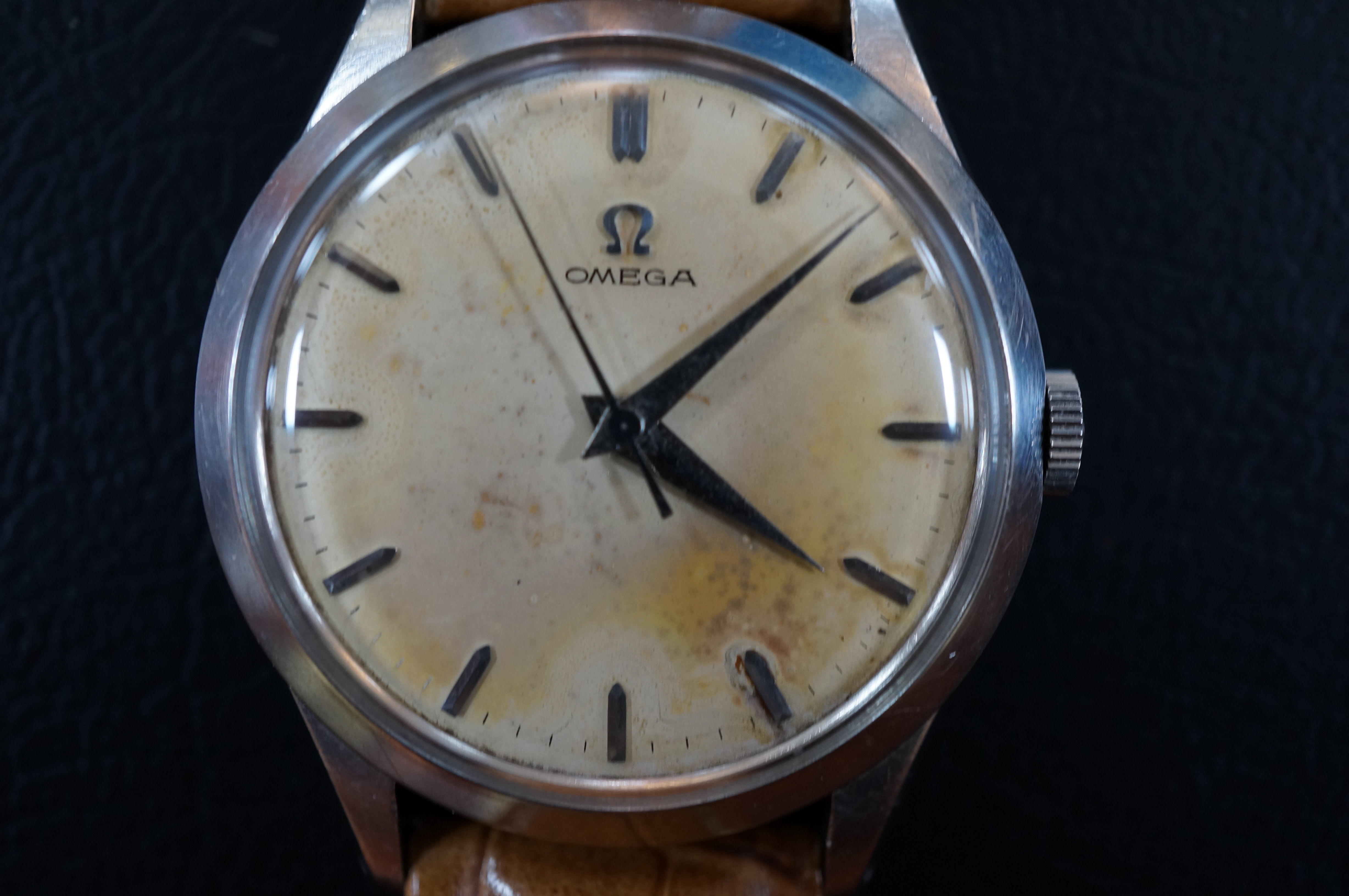No.290 OMEGA (オメガ ) アンティーク腕時計を修理しました | 時光堂 富山の時計修理