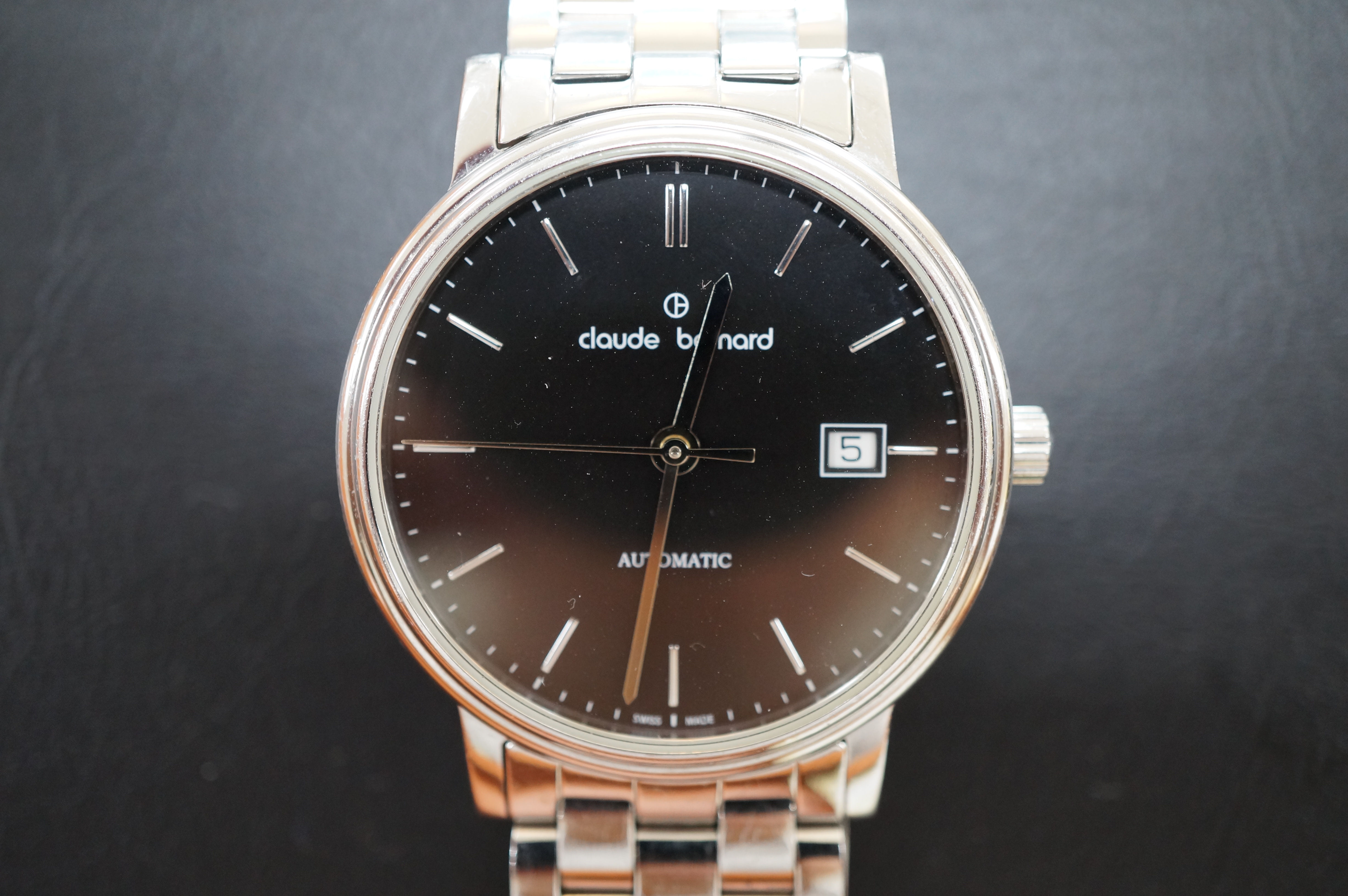No.413 claude bernard (クロードベルナール) 自動巻き腕時計を修理しました | 時光堂 富山の時計修理