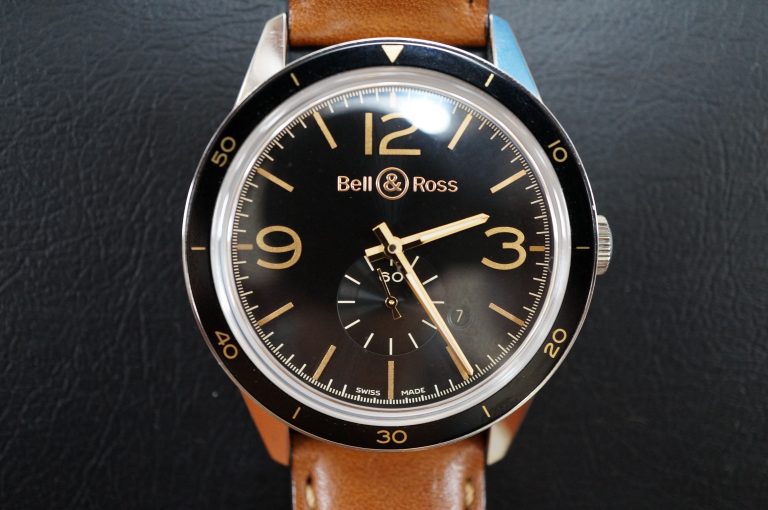 No.622 Bell Ross （ベルアンドロス） クォーツ腕時計を修理しました | 時光堂 富山の時計修理