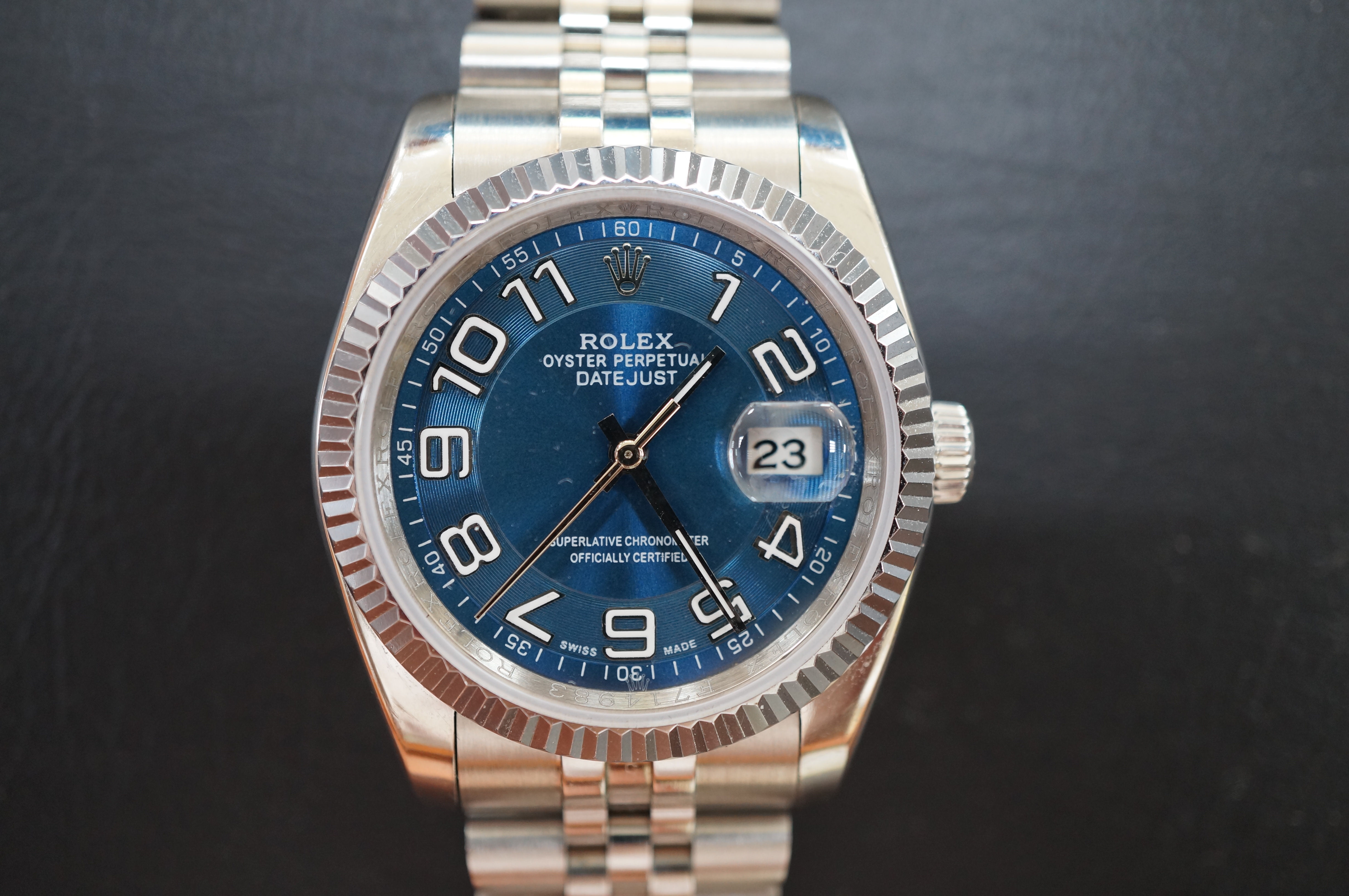 No.636 ROLEX (ロレックス)コピー 自動巻き腕時計を修理しました 時光堂 富山の時計修理