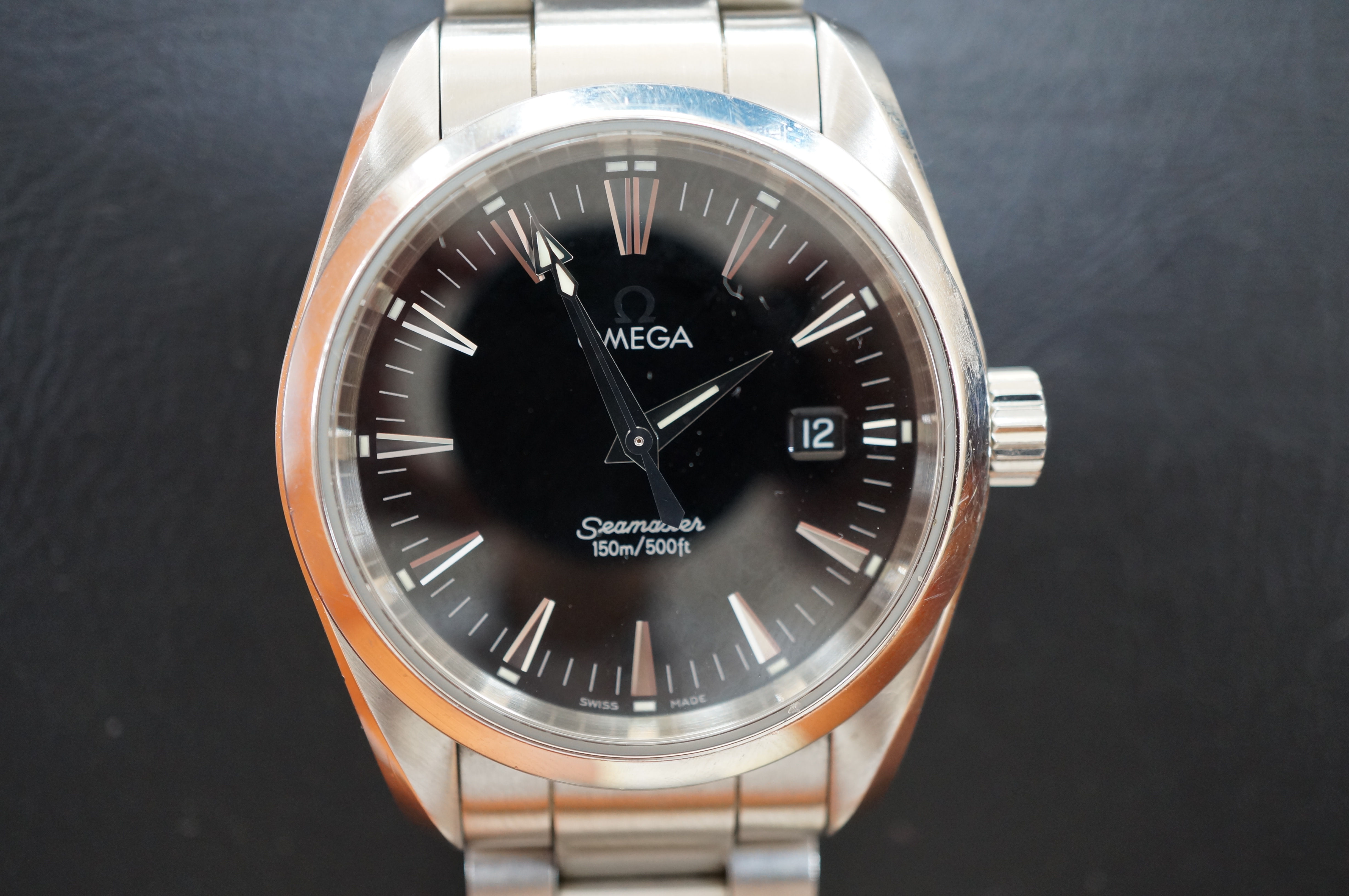 No.648 OMEGA Seamaster (オメガ シーマスター ) クォーツ腕時計を修理しました | 時光堂 富山の時計修理