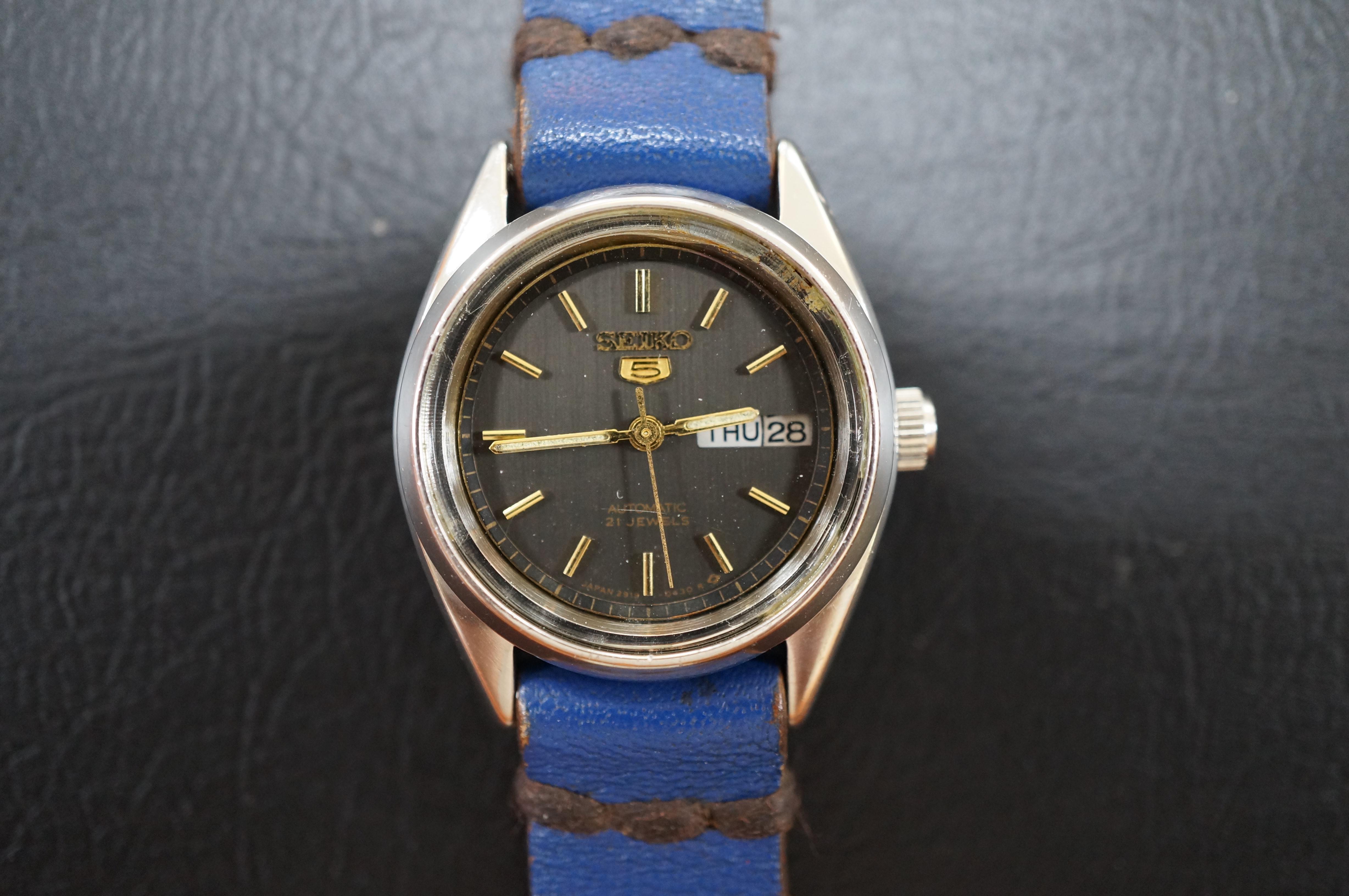 1013A稼働品 SEIKO セイコー ゴールドフェザー 14K 紳士用時計 - 時計