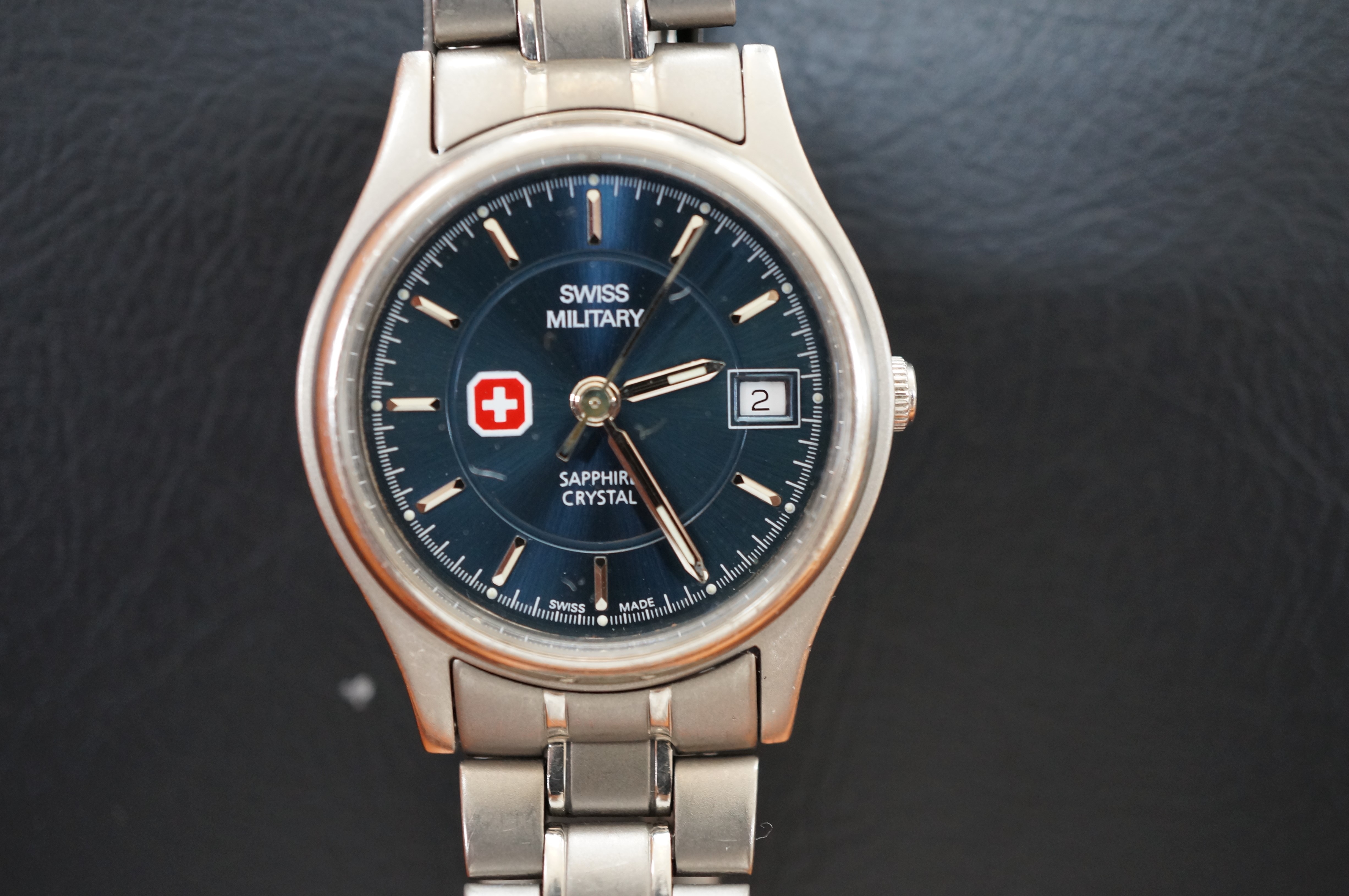 No.900 SWISS MILITARY (スイスミリタリー) クォーツ腕時計を修理しました | 時光堂 富山の時計修理