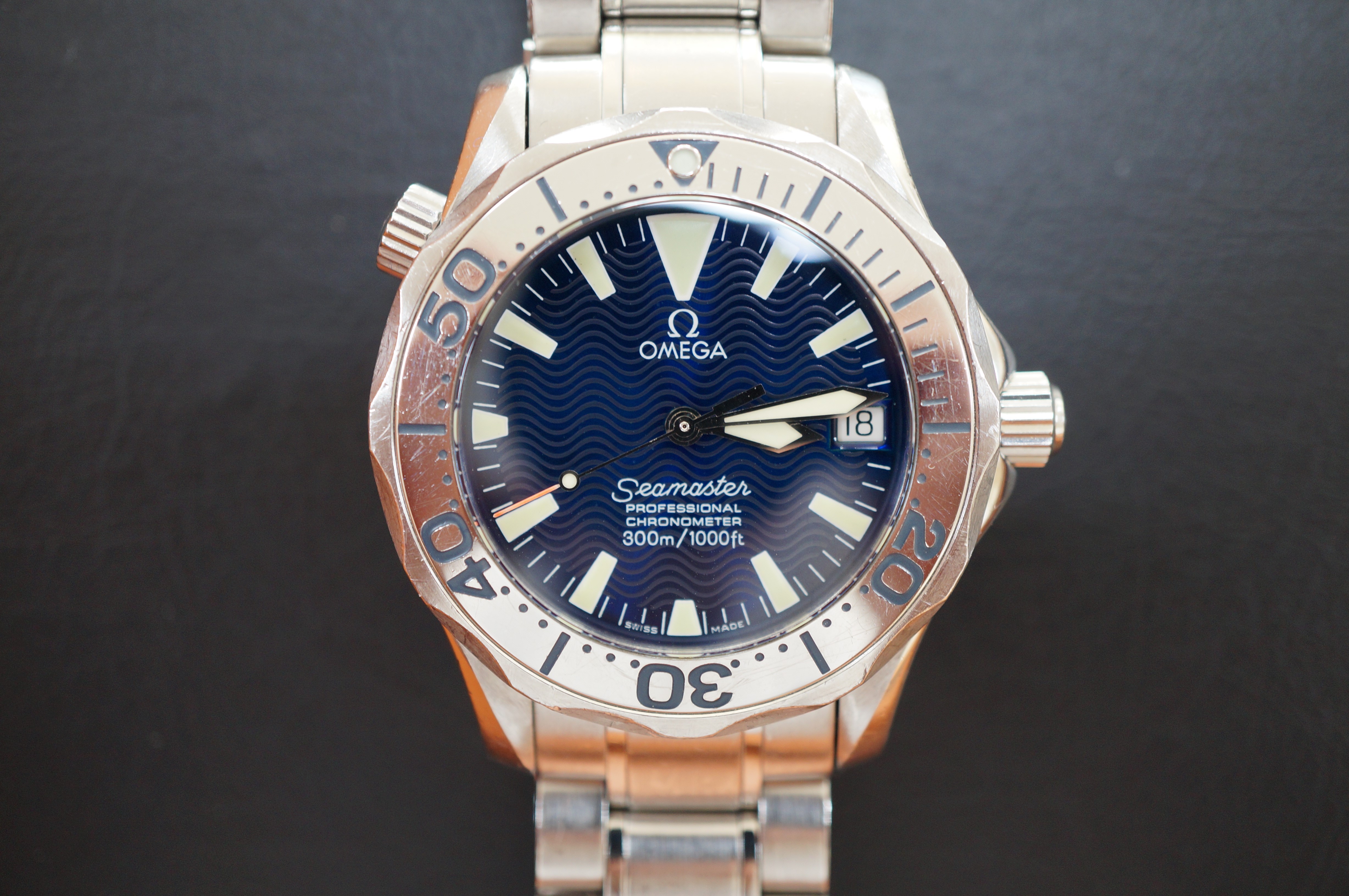 No.1006 OMEGA Seamaster (シーマスター) 自動巻き腕時計を修理しました | 時光堂 富山の時計修理