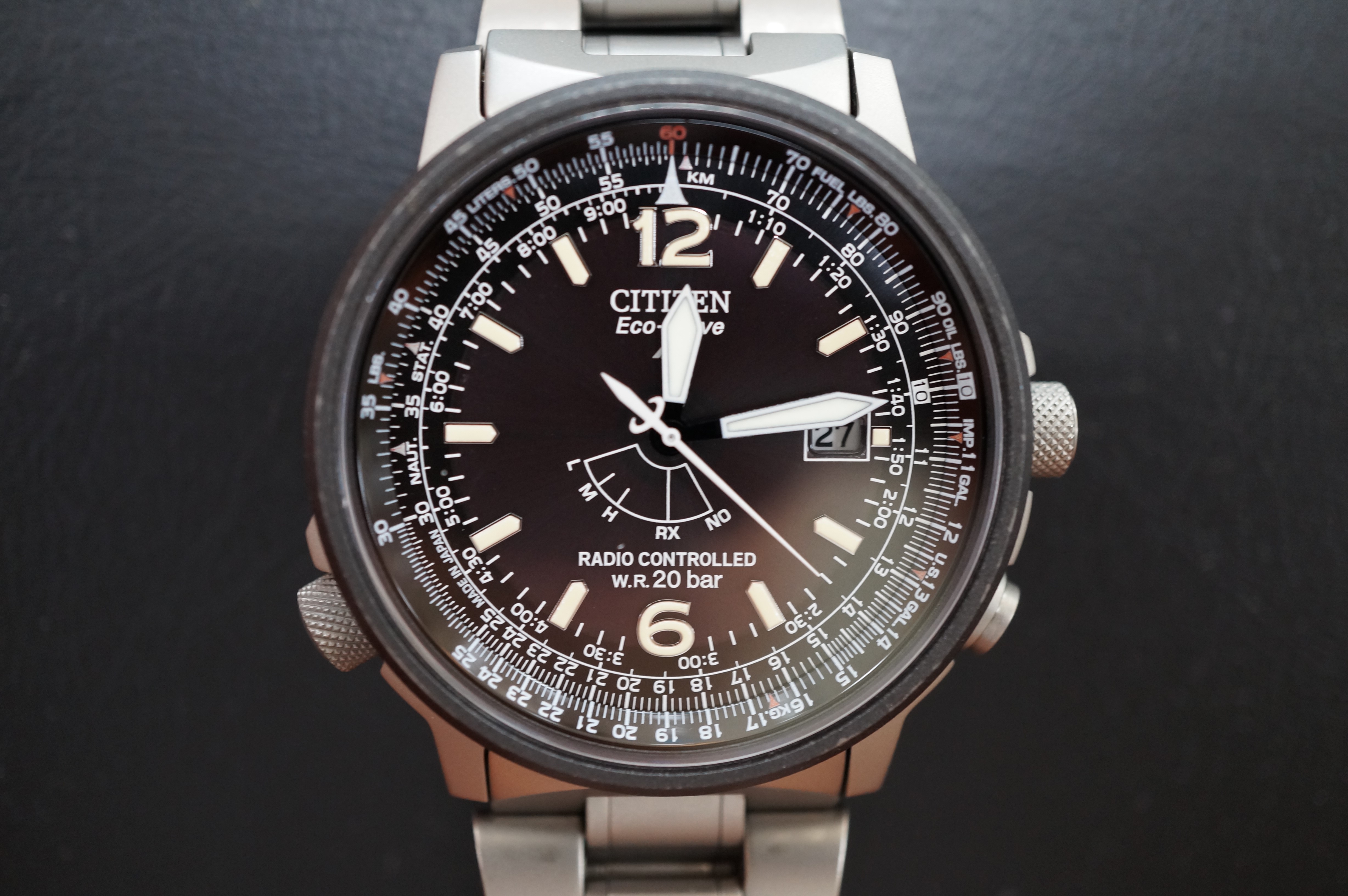 シチズン CITIZEN 腕時計 レディース ES0002-06A シチズン コレクション エコ・ドライブ電波時計 薄型シリーズ 28mm CITIZEN COLLECTION エコ・ドライブ電波（H0F0/日本製） シルバーxダークブラウン アナログ表示