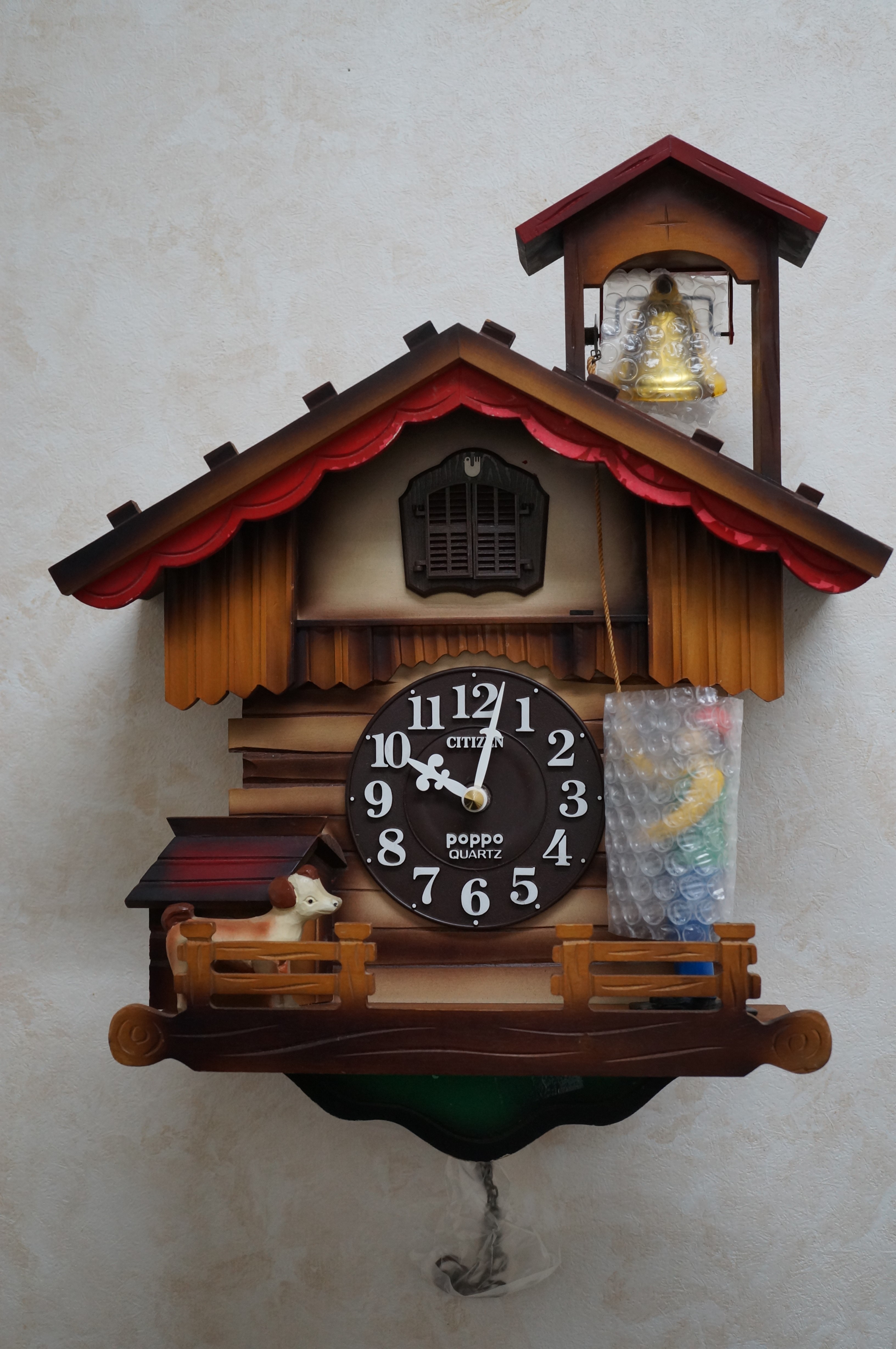 No.1236 SEIKO BiRDIE(セイコー) クォーツ式 鳩腕時計を修理しました | 時光堂 富山の時計修理