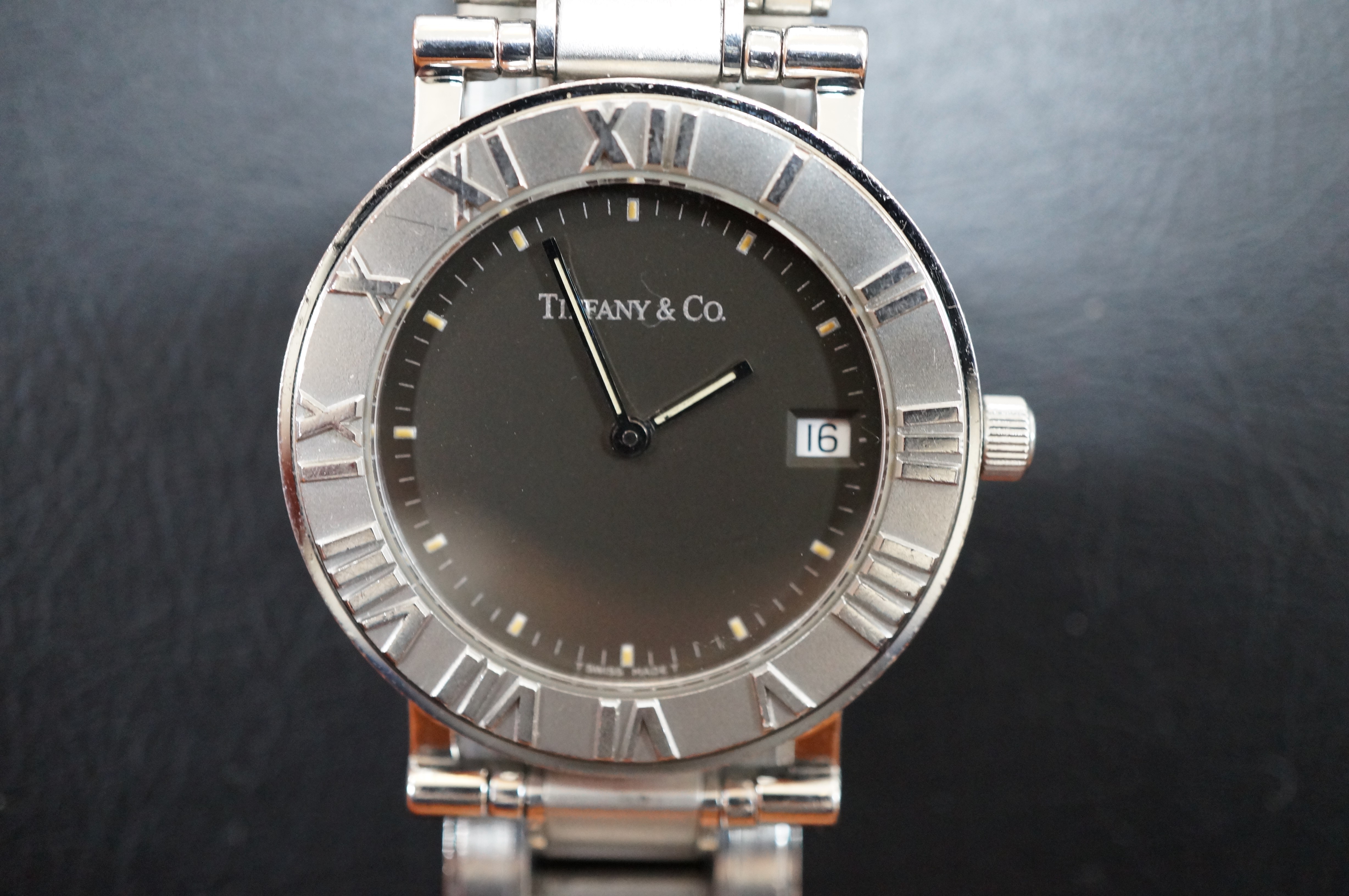 No.1345 TIFFANY & Co. (ティファニー) クォーツ式腕時計を修理しました | 時光堂 富山の時計修理