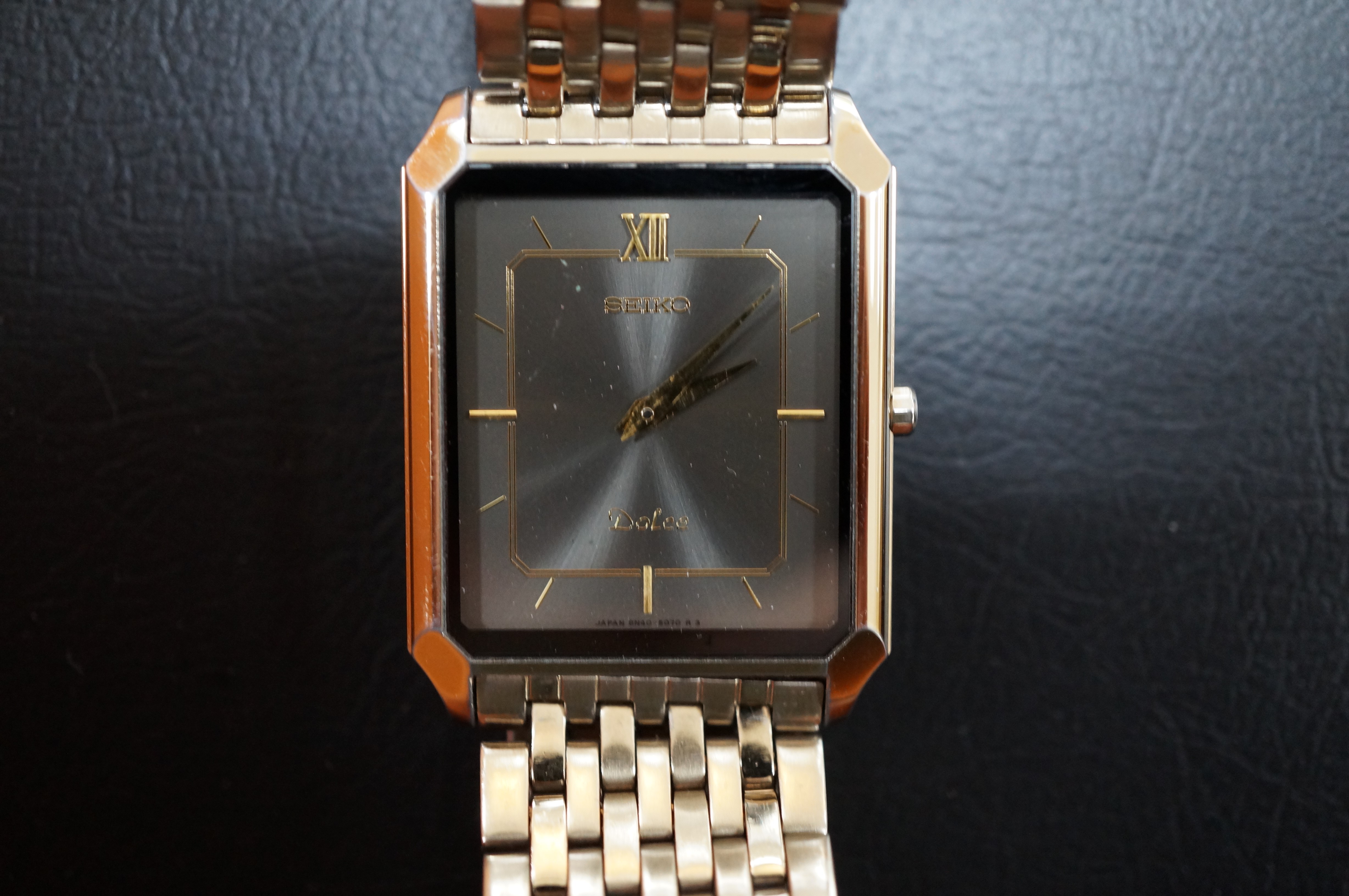No.1362 SEIKO Dolce (セイコー ドルチェ) クォーツ式 腕時計を修理しました | 時光堂 富山の時計修理