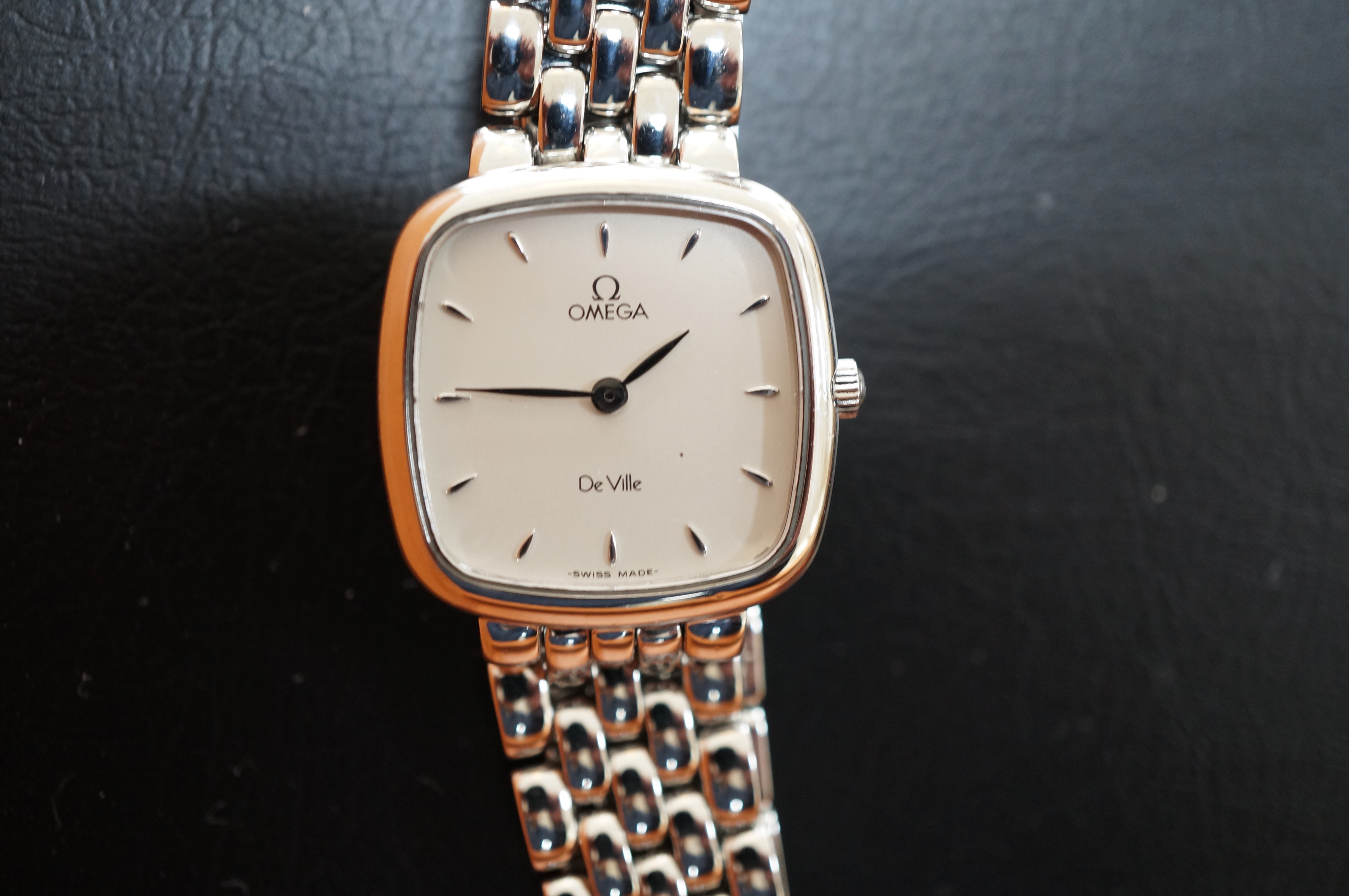 No.1505 OMEGA De Ville (オメガ デビル) クォーツ式腕時計を修理しました | 時光堂 富山の時計修理
