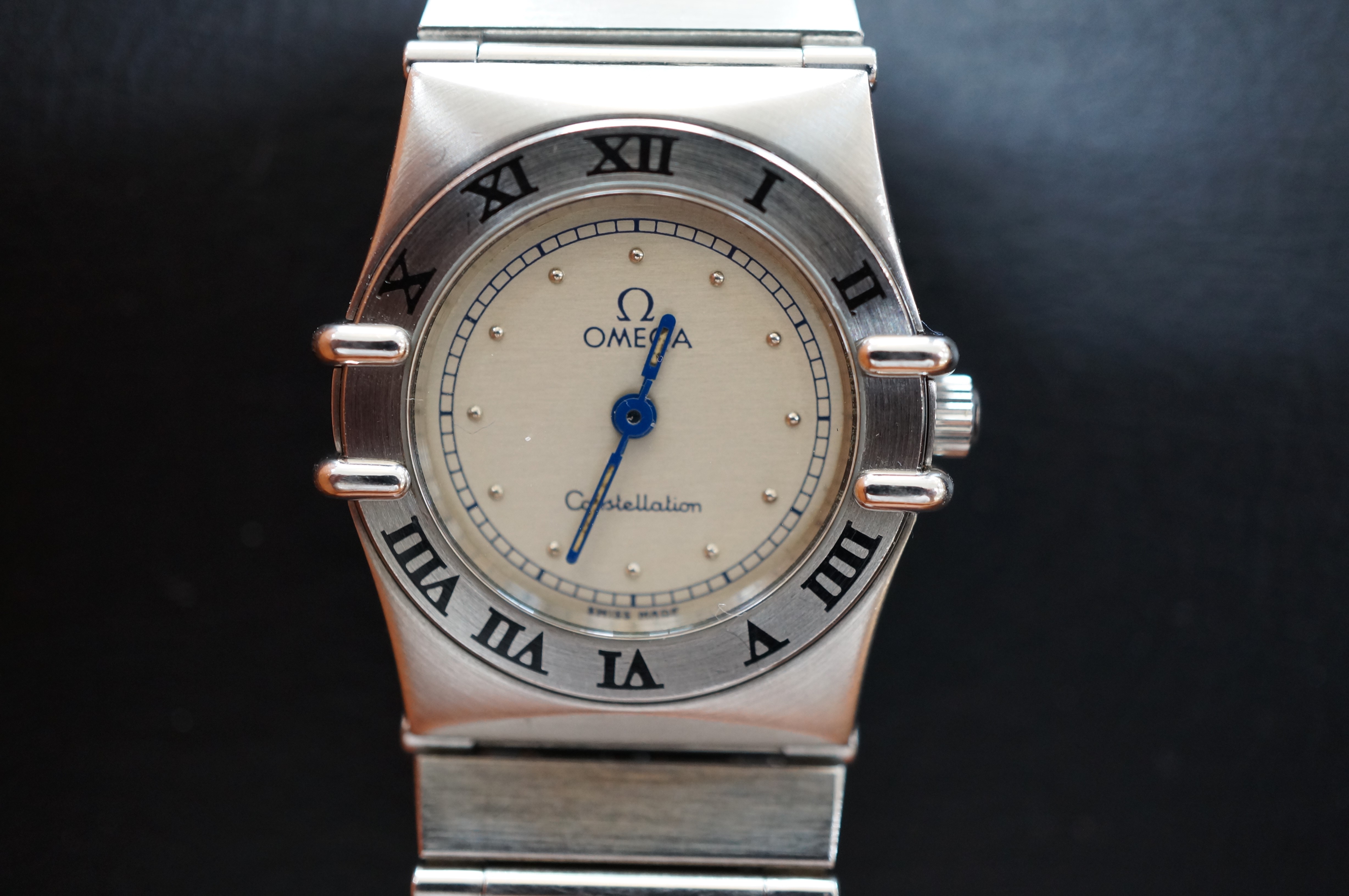 No.1603 OMEGA constellation (オメガ コンステーション) クォーツ式腕時計を修理しました | 時光堂 富山の時計修理