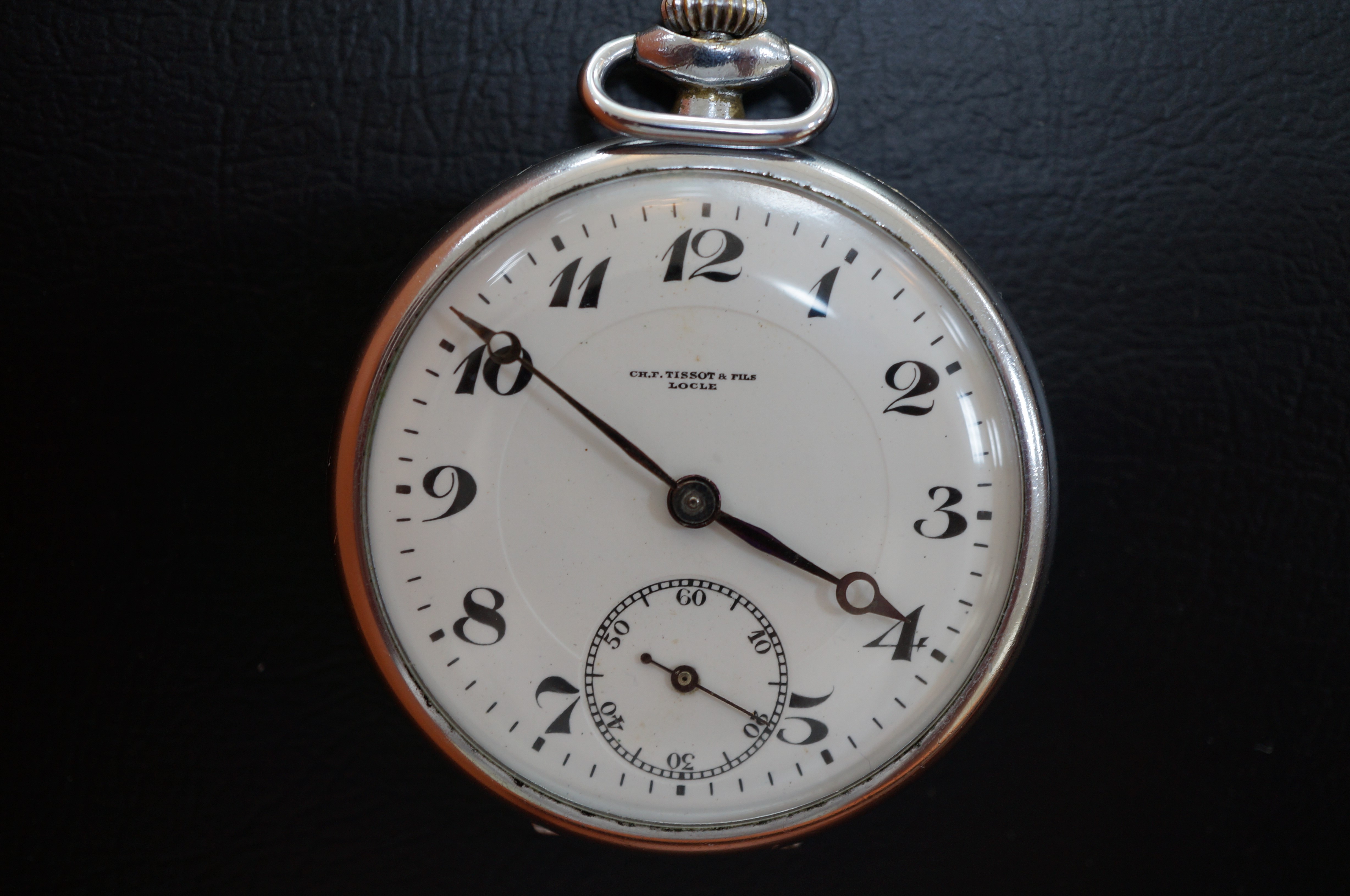No.1641 TISSOT （ティソ）手巻き式 懐中時計を修理しました | 時光堂 富山の時計修理